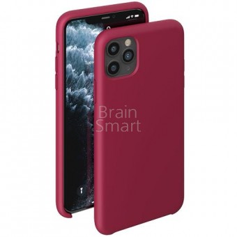 Чехол Liguid Silicone Case для Apple iPhone 11 Pro Max, красный, картон, Deppa (87309) фото