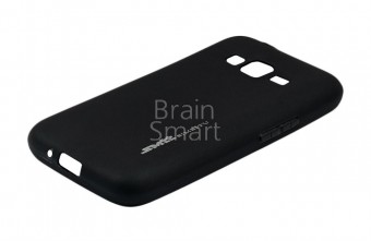 Чехол накладка силиконовая Samsung J106/J105 SMTT Simeitu Soft touch черный фото