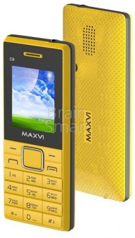 Мобильный телефон Maxvi C9 желтый фото