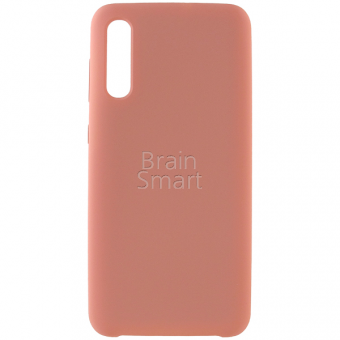 Чехол накладка силиконовая Samsung A505/A50 Silicone Case (12) Розовый фото