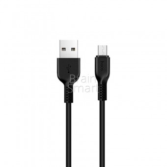 USB кабель HOCO X20 Flash Micro (2m) чёрный фото