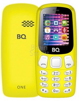 Мобильный телефон BQ BQM-1844 One желтый фото