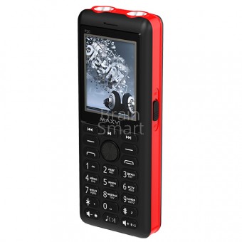 Maxvi P20 black-red 2,8' 0,3Mpx 5500 mAh powerbank FM Kараоке фото