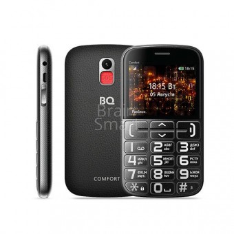 Мобильный телефон BQ Comfort 2441 черный/серебристый фото