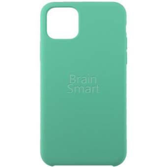 Чехол накладка силиконовая iPhone 12 Pro Max Silicone Case Мятно-Зеленый (50) фото