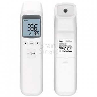 Бесконтактный инфракрасный термометр Hoco YS-ET03 white Умная электроника фото