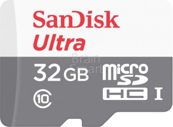 Карта памяти SanDisk micro SD 32 ГБ UHS-1 80Mb/S class 10 фото