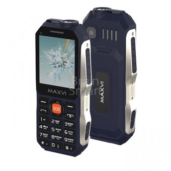 Мобильный телефон Maxvi T1 синий фото