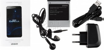 Смартфон Lexand Capella S5A3 4 ГБ черный фото