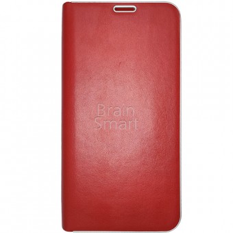 Чехол книжка Samsung A40/A405 Monarch Elegant Desing с метал. оконтовкой Red фото