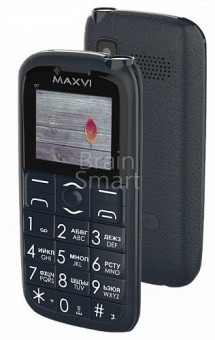 Мобильный телефон MAXVI B7 синий/серый фото