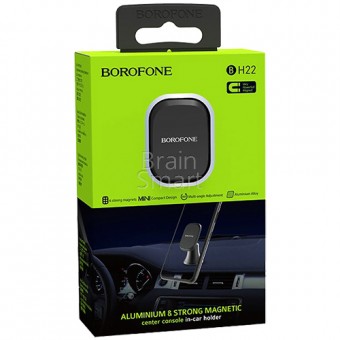 Автомобильный держатель Borofone BH22 Ori Magnetic Черный фото
