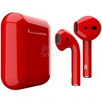 Наушники Apple Airpods Red глянцевый фото