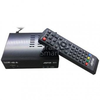 Приставка для цифрового ТV Aspor 603 DVB-T2 Черный фото
