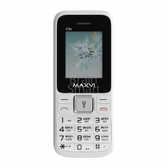 Мобильный телефон Maxvi C3n Белый фото