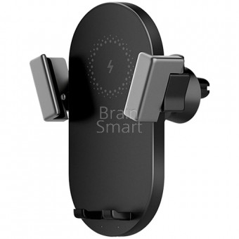 Автодержатель + беспроводное ЗУ Xiaomi ZMI  Wireless Charging Car Holder (WCJ10 )20W+АЗУ Black фото