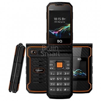 Мобильный телефон BQ Dragon 2822 Черный/оранжевый фото