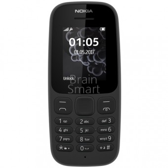 Мобильный телефон Nokia 105 DS (TA-1174) Черный фото