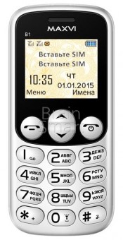 Мобильный телефон Maxvi B1 белый фото