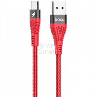 USB кабель HOCO U53 Flash Type-C (1.2m) Red фото