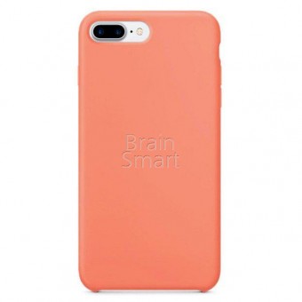 Чехол накладка силиконовая iPhone 7/8 Plus Silicone Case Абрикос (2) фото