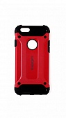 Чехол накладка пластик iPhone 6/6S New Spigen красный