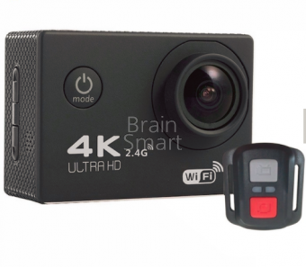 Action камера F60R 4K 16Mp 170 Degree c Wi-Fi и пультом Black фото
