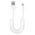Deppa USB кабель micro USB, 2-х стор. коннек. витой (72216)  2м белый фото