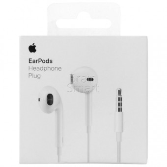 Гарнитура iPhone EarPods Jack 3.5mm Headphone Plug A1472 white фото