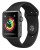 Apple Watch Siriese 3 38mm Space Gray Aluminum Case with Black Sport Band фото