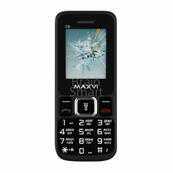 Мобильный телефон Maxvi C3n Черный фото