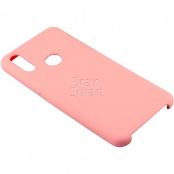 Чехол накладка силиконовая Samsung A10S Silicone Case (12) Розовый фото