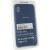 Чехол накладка силиконовая Samsung A105/A10 Silicone Case (20) Синий фото