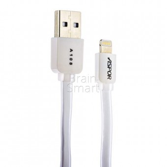 USB кабель ASPOR A108 iPhone 5/6 (1m) фото