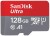 Карта памяти SanDisk Ultra micro SDHC 128 Gb UHS-1 (100Mb/S) (10 класс) + адаптер фото