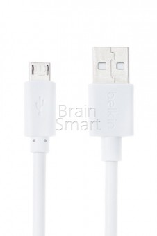 USB кабель Belkin Miсro в пакете (1,2 м) белый фото