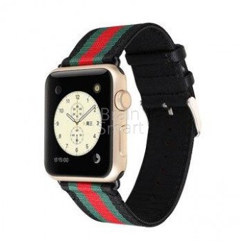 Ремешок Apple Watch 38/40mm Gucci черный фото