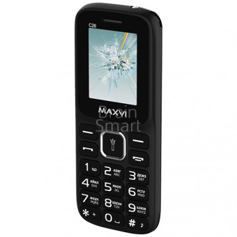 Мобильный телефон Maxvi C26 Черный фото