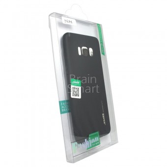 Чехол накладка силиконовая Samsung S8 SMTT Simeitu Soft touch Черный фото
