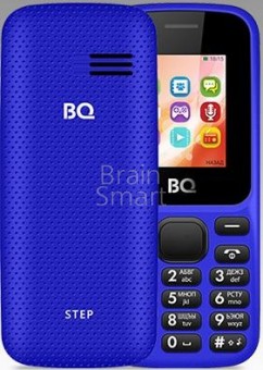 Мобильный телефон BQ Step 1805 синий фото