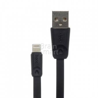 USB кабель HOCO X9 High Speed Charging Lightning (1m) чёрный фото