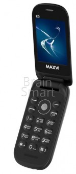 Мобильный телефон Maxvi E3 чёрный фото