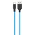 USB кабель Hoco X21 Plus Silicone Type-C 1M Blue фото