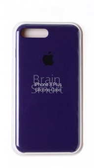 Чехол накладка силиконовая iPhone 7 Plus/8 Plus Soft Touch 360 фиолетовый (30) фото