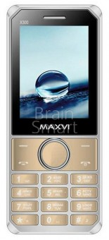 Мобильный телефон Maxvi X300 золотистый фото