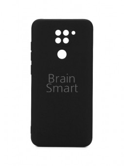 Чехол накладка силиконовая Redmi Note 9 Monarch Premium PS-01 Черный фото