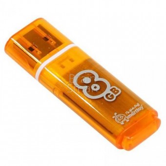 USB Flash Smart Buy Glossy 8Gb Orange фото