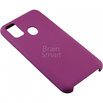 Чехол накладка силиконовая Samsung M21/M30S 2020 Silicone Case Фиолетовый (36) фото