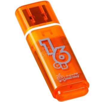 USB Flash Smart Buy Glossy 16Gb Orange фото