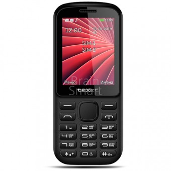 Мобильный телефон Texet TM-218 Черный/красный фото